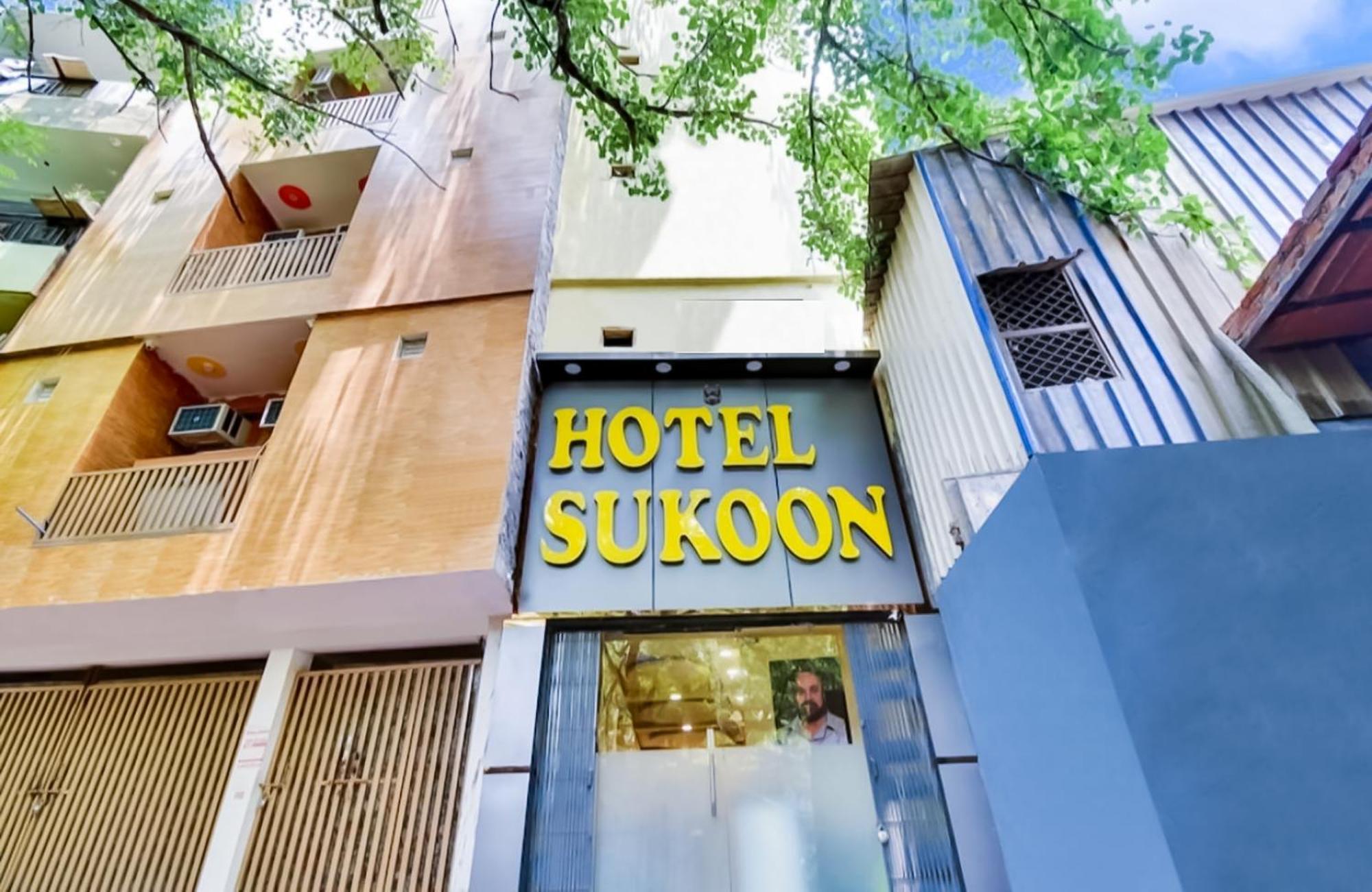 Hotel Sukoon - Ramesh Nagar Neu-Delhi Exterior foto