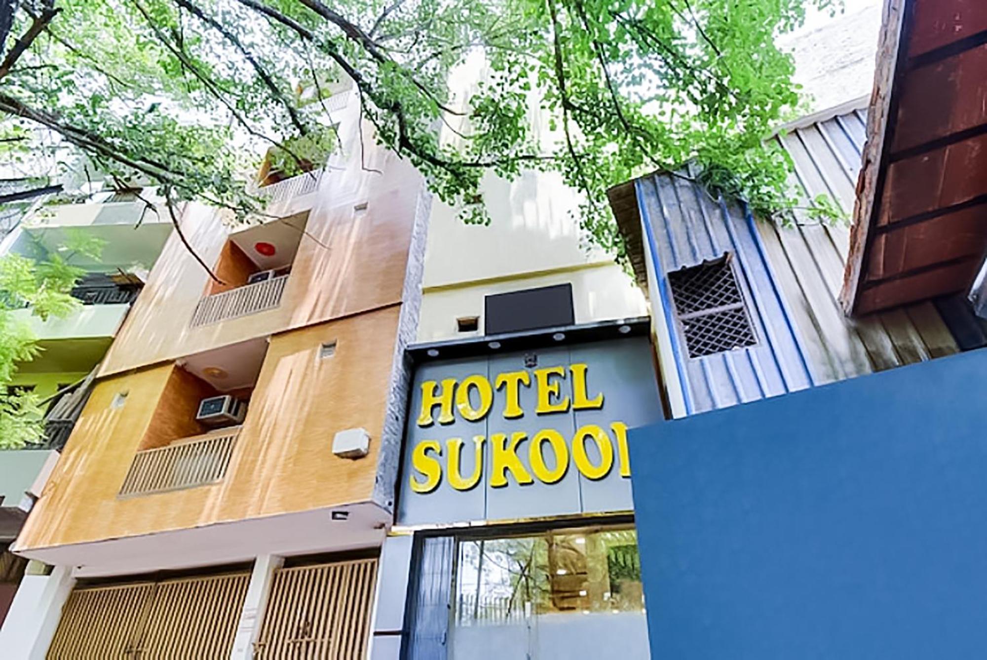 Hotel Sukoon - Ramesh Nagar Neu-Delhi Exterior foto